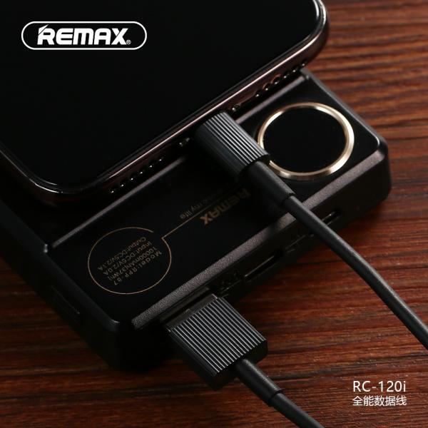 Cable USB Lightning RC-120I Chaino Remax - Negro