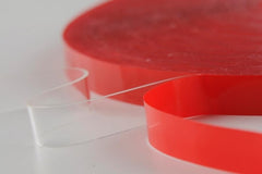 CINTA ADHESIVA DOBLE CARA SUNSHINE 3M 5MM ROJA