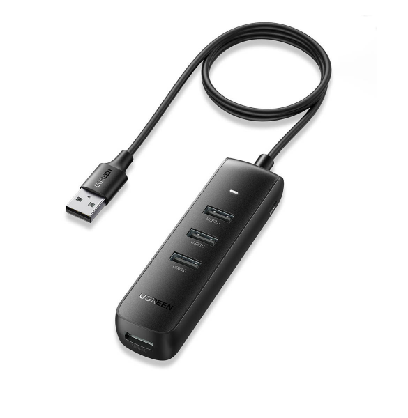 Hub USB Tipo a CM416 80657 Ugreen - Negro