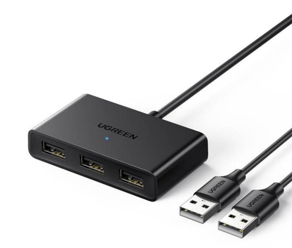 Hub USB Tipo a 2.0 con Switch CM409 10935 Ugreen - Negro