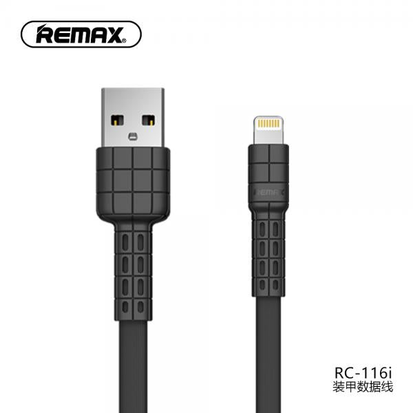 Cable USB Lightning RC-116I Armor Remax - Blanco