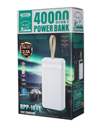 Bateria de Emergencia RPP-184 40.000mha Serie Leader Remax - Blanca
