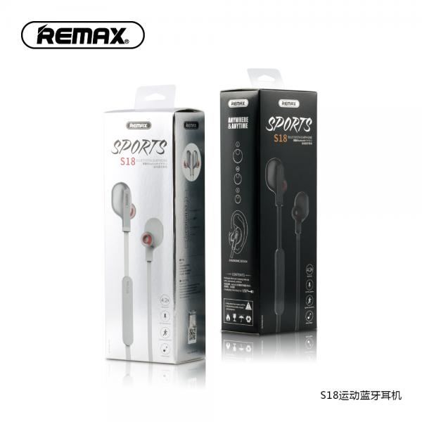 Audifonos Manos Libres Bluetooth RB-S18 Remax - Plateado