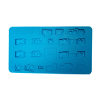 Plantilla para Reparacion Multifuncional de Matriz de Puntos RL-004FB Relife - Celeste