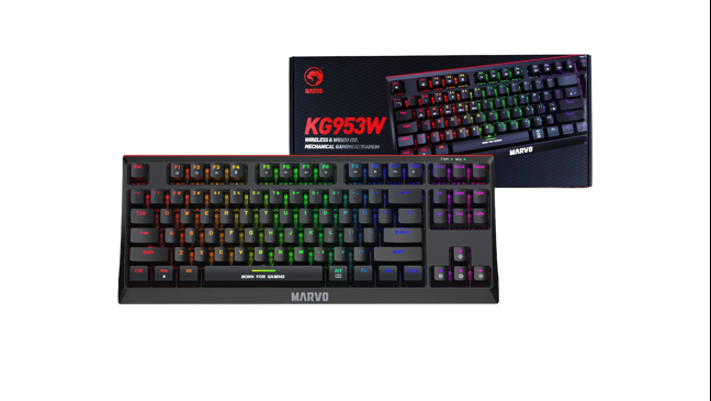 Teclado Linea PRO Gaming KG953W Marvo - SP-B