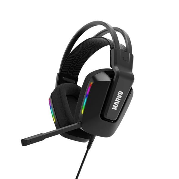 Audifono Linea Scorpion H8619 Marvo - Negro
