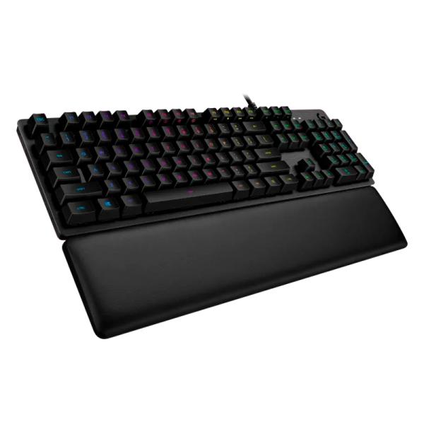 Teclado Gaming RGB Logitech G513 Mecánico Alámbrico Inglés 920-009322 - Negro