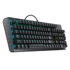 Teclado Gaming RGB Cooler Master CK-550 V2 Mecánico Alámbrico USB Inglés Switch Marrón CK-550-GKTM1-US - Negro / Gris