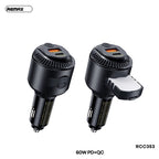 Cargador Cubo Carro Transmisor Fm RCC353 Remax - Negro
