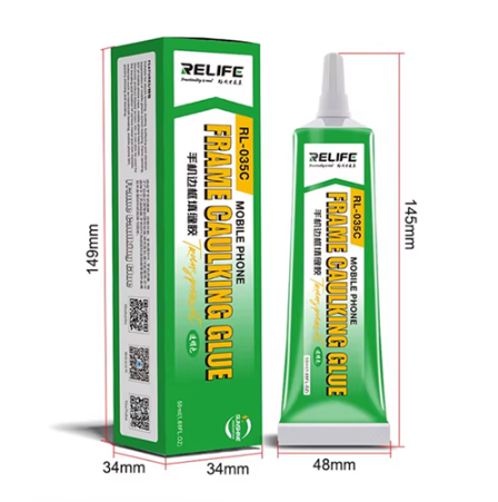 Goma para Reparacion RL-035C Relife - Transparente 50ML