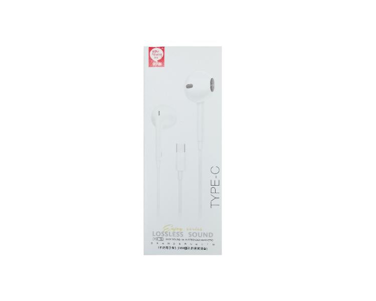 Audifono Manos Libres YSK-159 Youshengku - Blanco