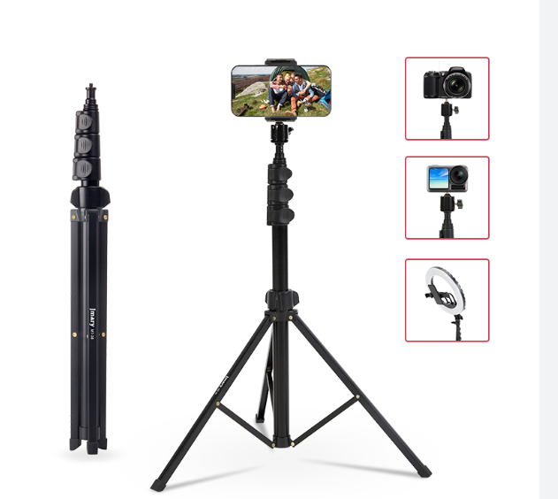 Jmary trípode portátil 1.68 m MT-38 Imagen secundaria del producto