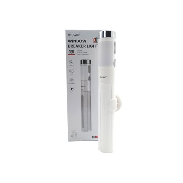 Base Portatil Multifuncional con Luz OS-J08 Onesam - Blanco