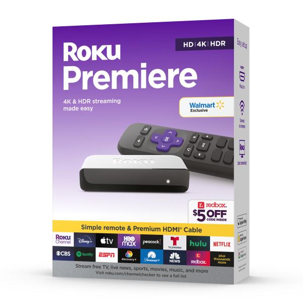 Dispositivo Streaming Roku Premiere - Negro