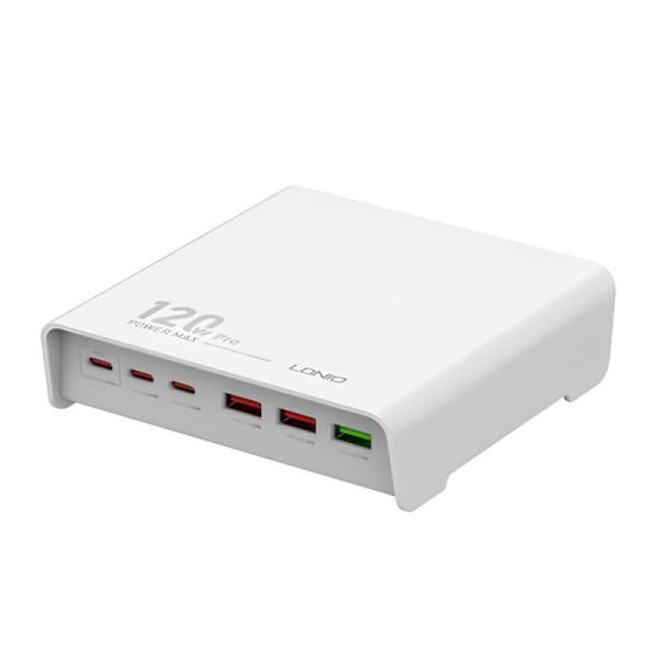 LDNIO cargador casa Q605 120W qc4.0+ pd3.0 Imagen secundaria del producto