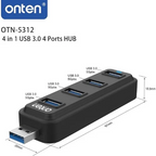 Hub USB Tipo a OTN-5312 Onten