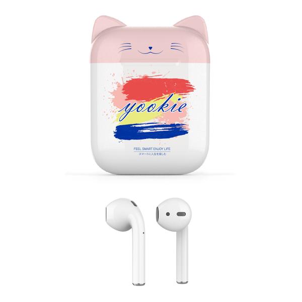 Audifono Manos Libres Bluetooth YKS19 Yookie - Rosado