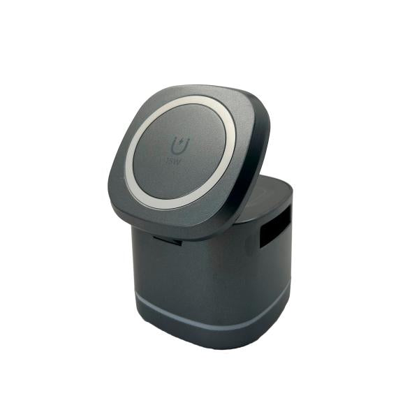 Cargador inalambrico H32 soporte magnético 15W Imagen secundaria del producto