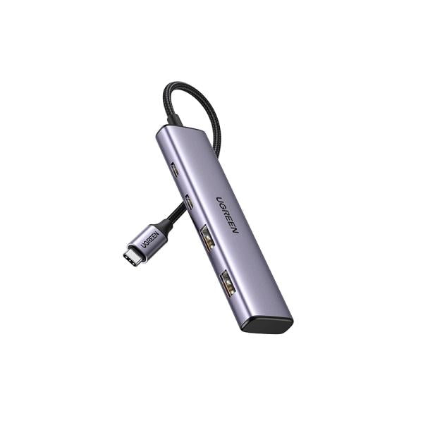 Hub USB Tipo a CM473 15395 Ugreen - Gris