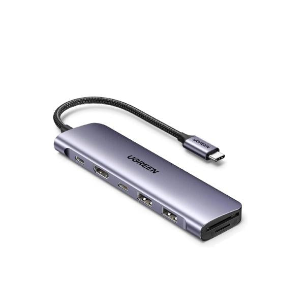 Hub USB Tipo a CM195 15214 Ugreen - Gris
