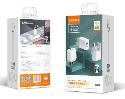 Cargador LDNIO A2201 doble USB Imagen secundaria del producto