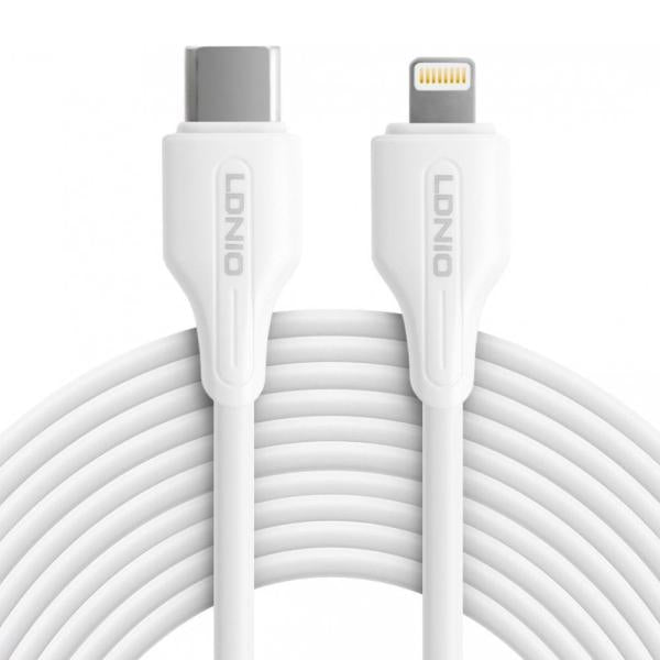 Cable USB Lightning LC122I Ldnio - C-i Blanco