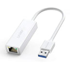 Adaptador de Red Ugreen CR111 USB-A a RJ45 1000Mbps - Blanco