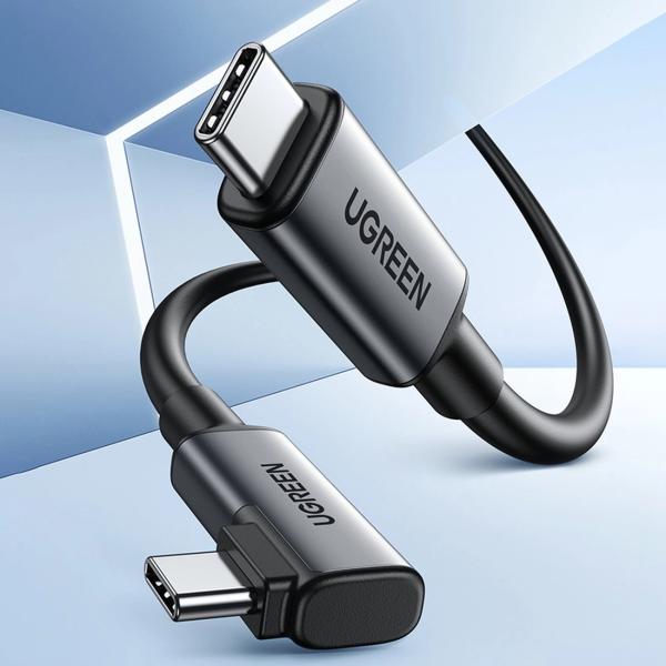 Cable USB Tipo C-c para Casco Realidad Virtual Vr US551 90629 Ugreen - 5M Negro