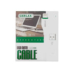 Cable USB Lightning GD-11L Gerlax - Blanco