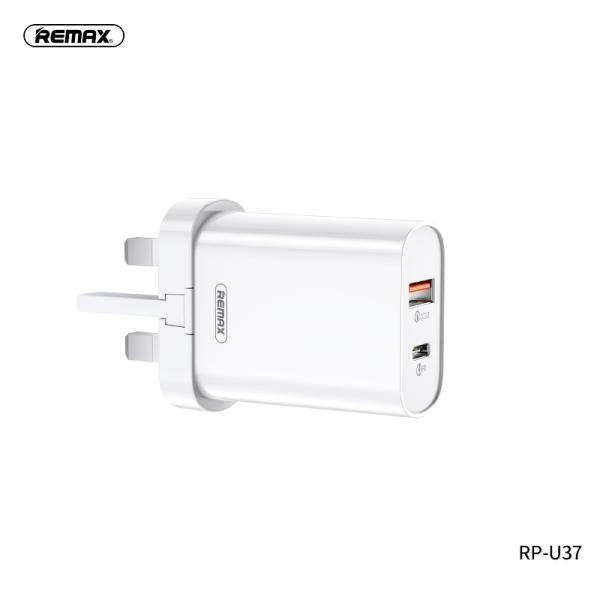 Cargador Cubo Casa RP-U37 Serie Jane Remax - Blanco