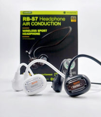 AUDIFONO BLUETOOTH POR CONDUCCION DE AIRE RB-S7 BLANCO BLANCO