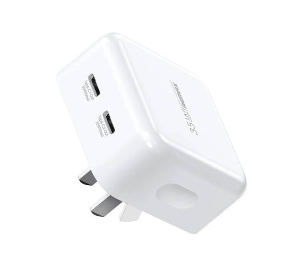 Cargador Cubo Casa RP-U87 Serie Gan Remax Remax - Blanco
