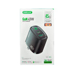 Cargador Casa GA-44M Gerlax Tipo C Blanco - Negro Tipo C