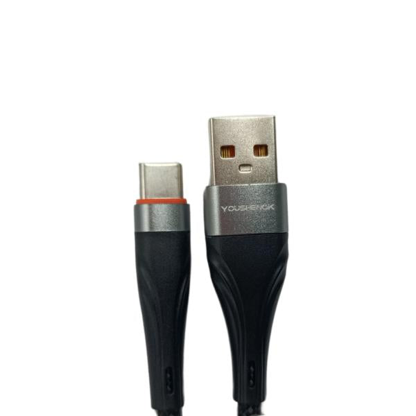 Cable USB Tipo C K-61 Youshengku - Negro