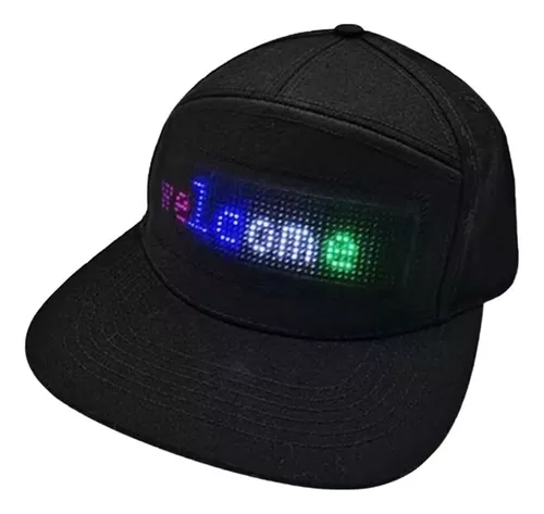 Gorra con LED - Negra