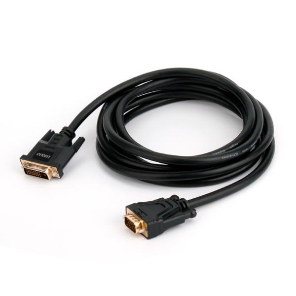 Cable DVI-D 24+1 Macho a VGA Macho OTN-C5173 Onten - 1.5m Negro