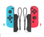 Set Correa para Control Nintendo Switch TNS-18159 Dobe - Negro