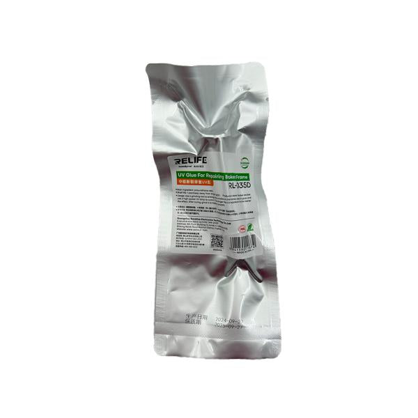 Goma para Reparacion Marcos RL-035D Uv Relife - Negra