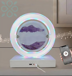 Lampara con Parlante 3D - Blanca