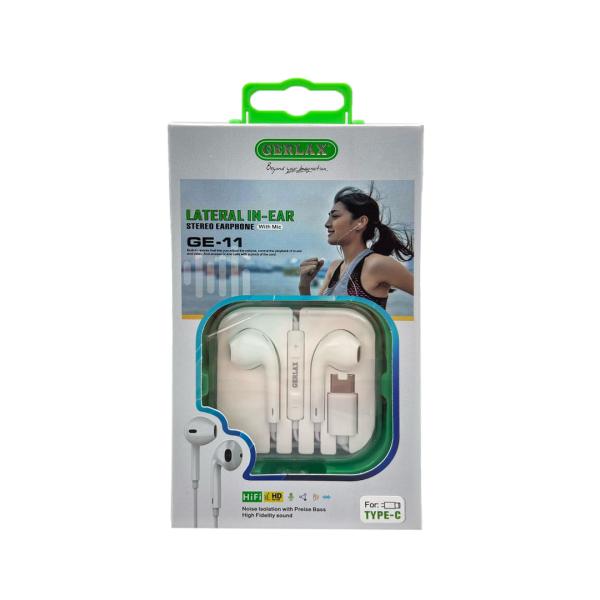 Audifono Manos Libres GE-11 Gerlax - Blanco