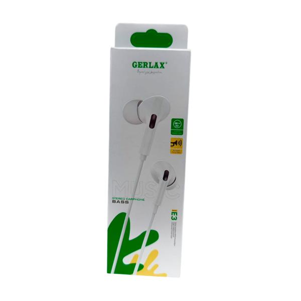 Audifono Manos Libres E3 Gerlax - Blanco