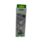 Cable USB Lightning L12 Gerlax - 1M Blanco