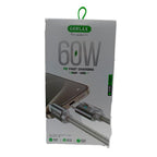 Cable USB Tipo C LL39T Gerlax - 1M Gris