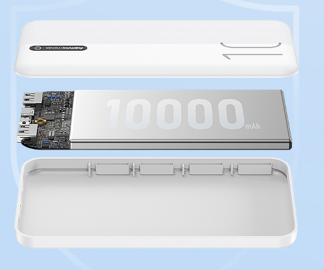 Bateria de Emergencia RPP-295 Serie Langdong 10000MHA Blanca - Azul