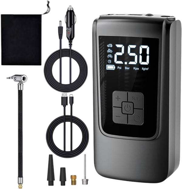 Inflador y Bateria de Emergencia YE17 Yookie - con Cable