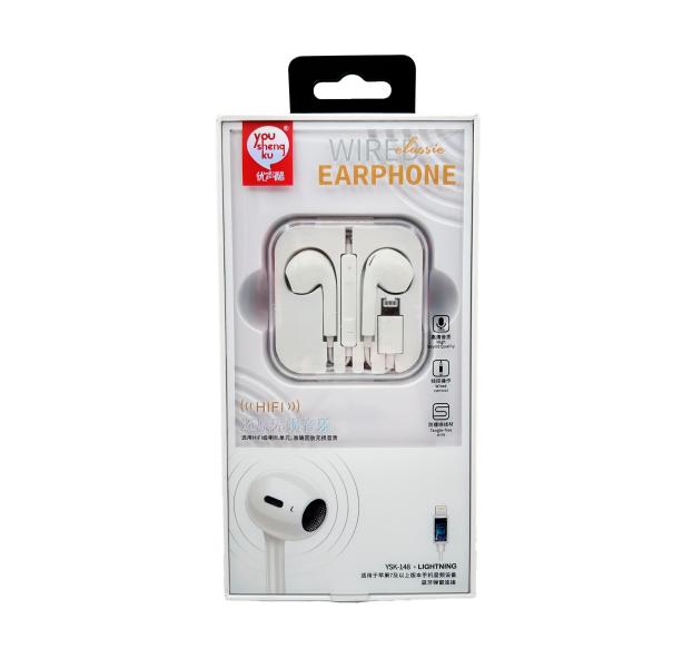 Audifono Manos Libres YSK-148 Youshengku - Blanco