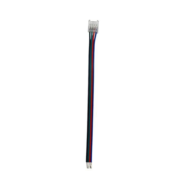 Conector para Tira LED Smd con Cable - 4 Pines 10MM-B