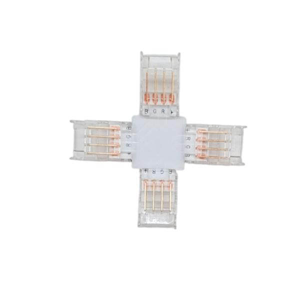 Conector para Tira LED - 3 Pines +10mm Rgbw