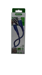 Cable USB Micro B L24V Gerlax - 1M Gris