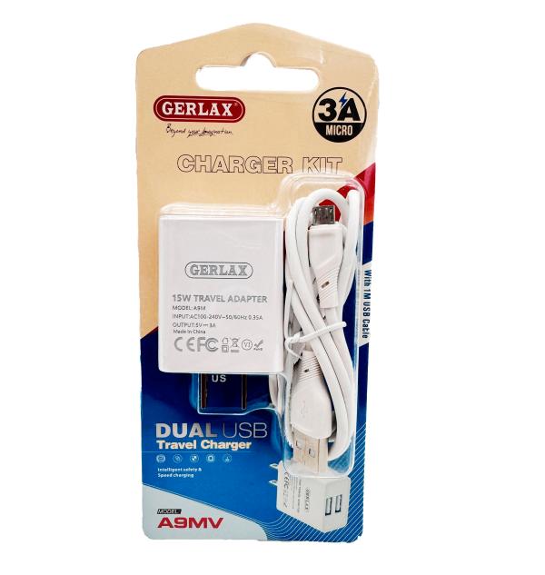 Gerlax cargador casa A9MV 5V 3A Imagen secundaria del producto